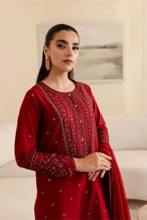 Lawn Suit with Bamber Chiffon Embroidered Dupatta