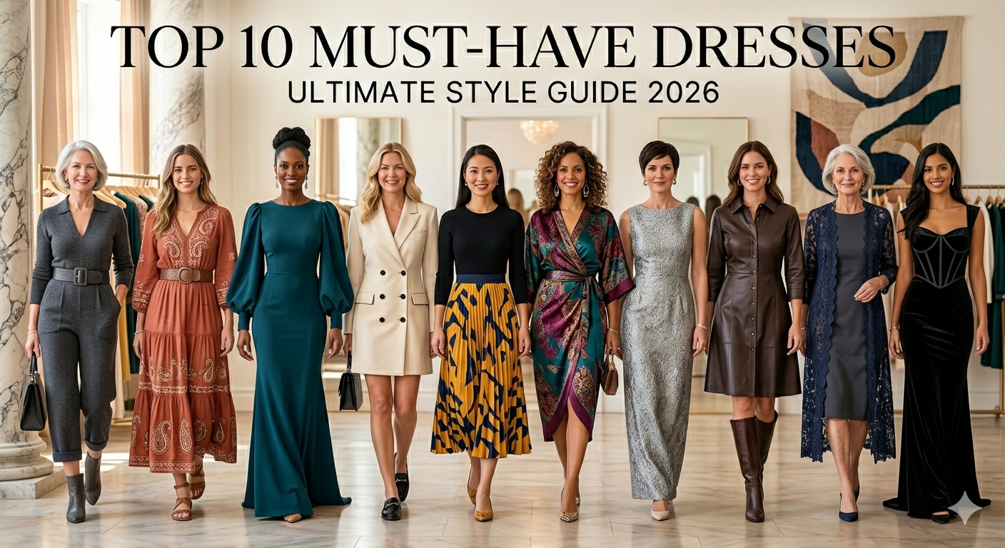 Top 10 must-have dresses every woman should own
