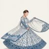​Silhouette: Signature 2PC Maxi with a massive 160-inch flyer for the perfect royal twirl.