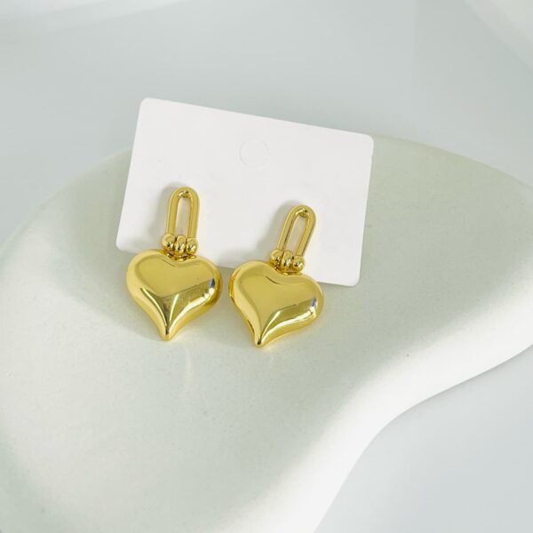 Stainless Steel heart earrings