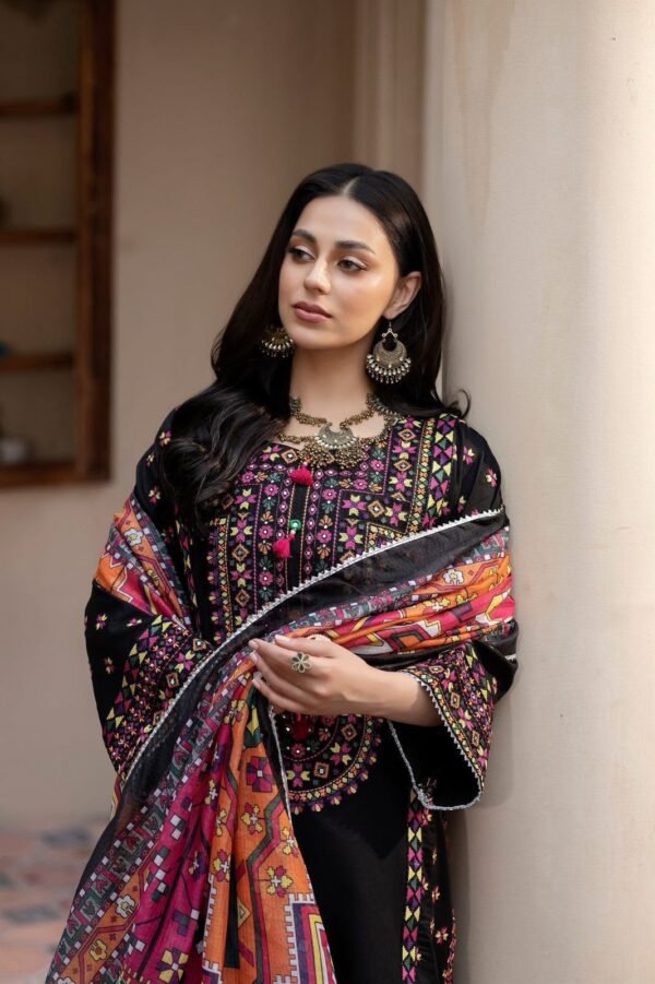 lawn Suit With Digital Monark Duppatta