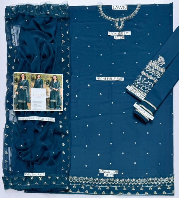 IMG-20260616-WA0087 Premium Lawn Suit with Embroidered Chiffon Dupatta