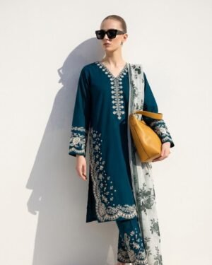 IMG-20260618-WA0049 Premium Lawn Suit with Soft Voile Printed Dupatta