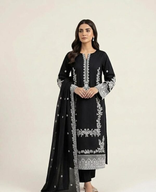 IMG-20260618-WA0067 Premium Lawn Suit with Embroidered Chiffon Dupatta