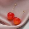 Cherry earrings