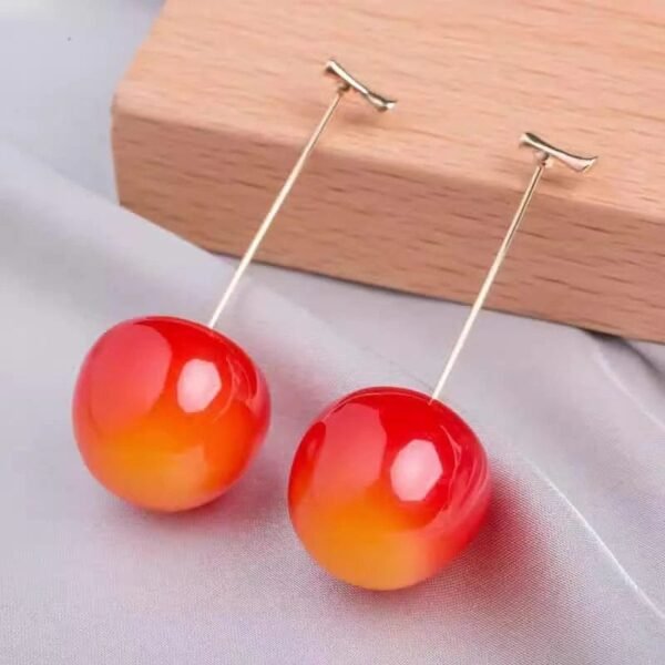 Cherry earrings