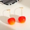 Cherry earrings