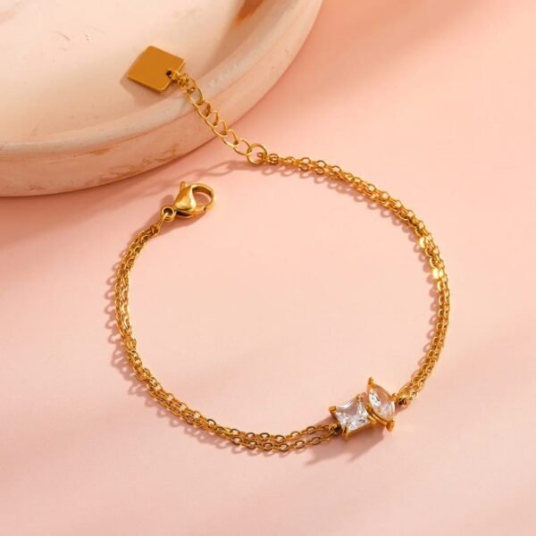 stainless steel bracelet one piece