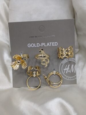 6 piece rings card