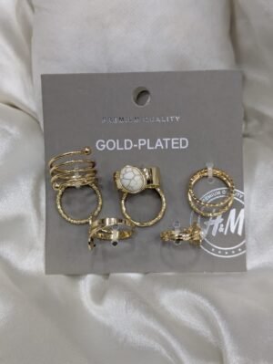 6 piece rings card