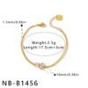 stainless steel bracelet one piece