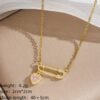 stainless steel pin locket