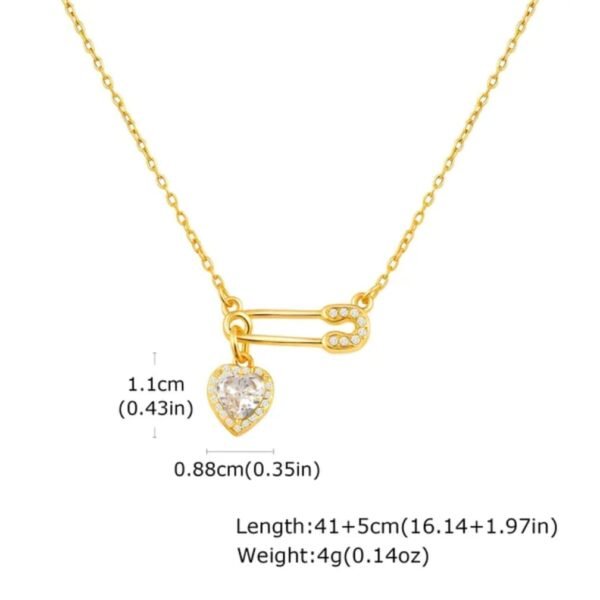 stainless steel pin locket