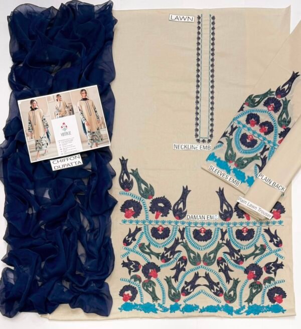VINTAGE Premium Luxury Embroidered Collection
