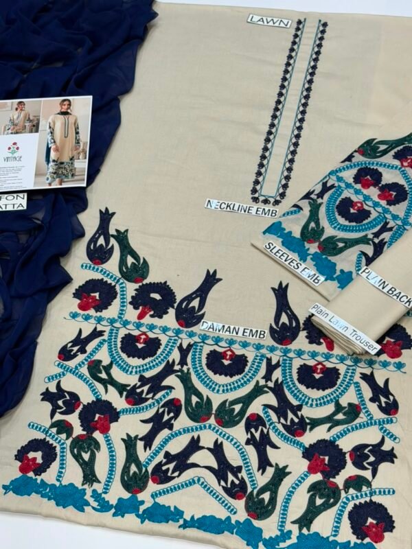 VINTAGE Premium Luxury Embroidered Collection
