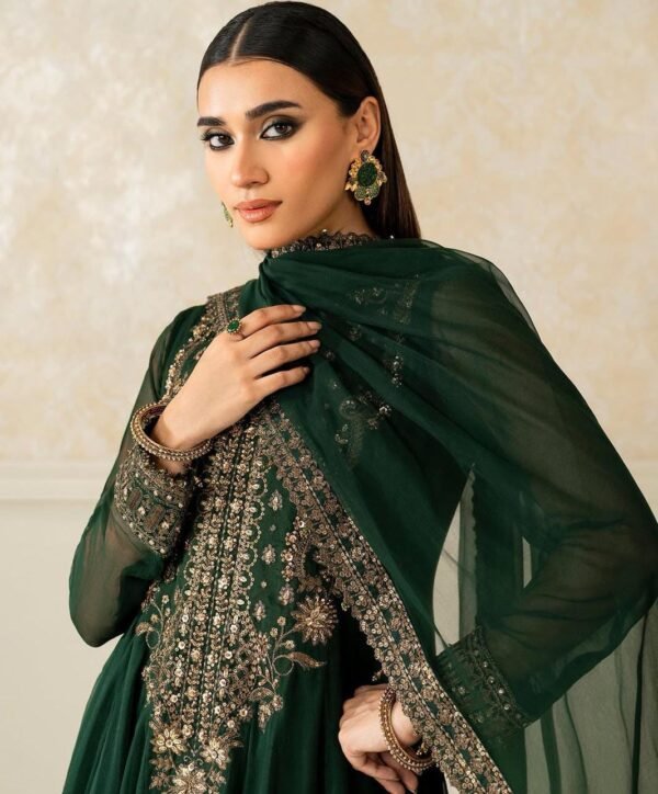 Asim Jofa Luxury Wedding Chiffon Suit – Premium Embroidered Collection