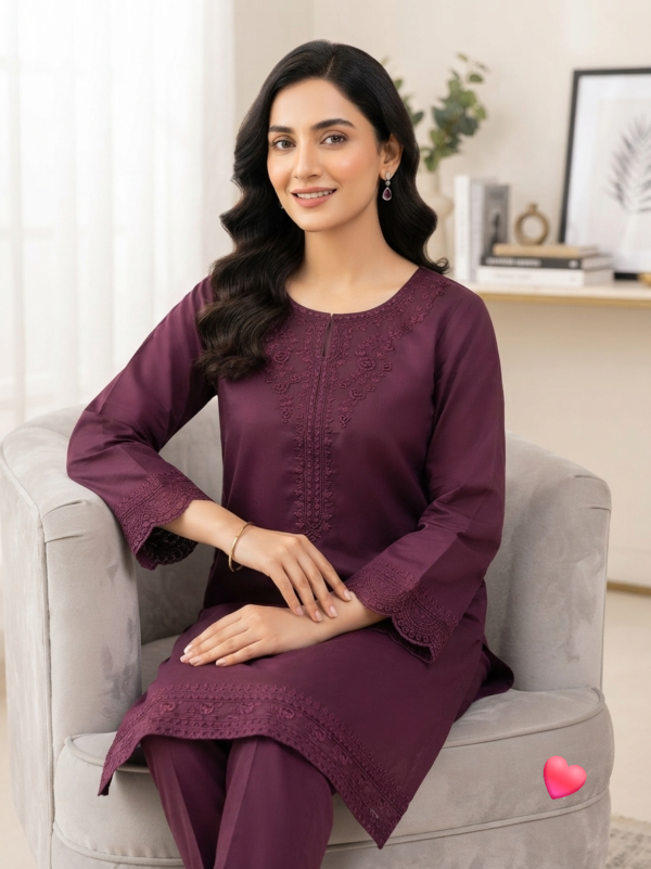 Gemini_Generated_Image_jyv08bjyv08bjyv0 Premium Embroidered Solid 2 Piece Co-Ord Set