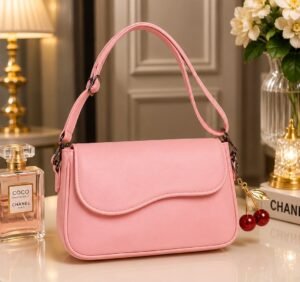 Cherry Stylish Bag – Side Chain Belt