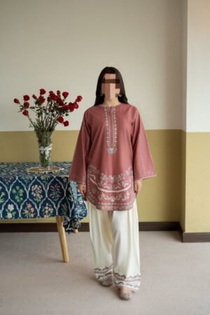 Maya Embroidery 2 Piece Suit