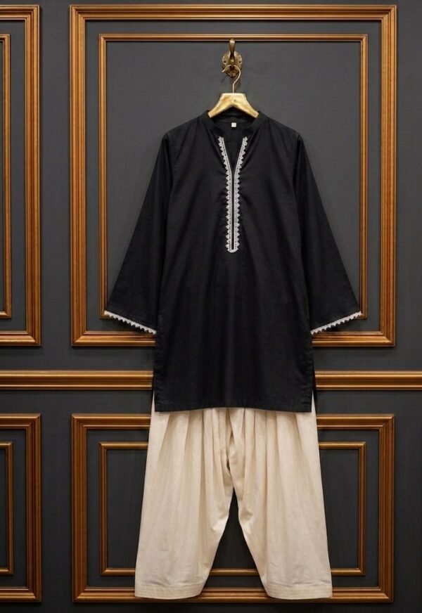 2-Piece Stitched Lawn Dress