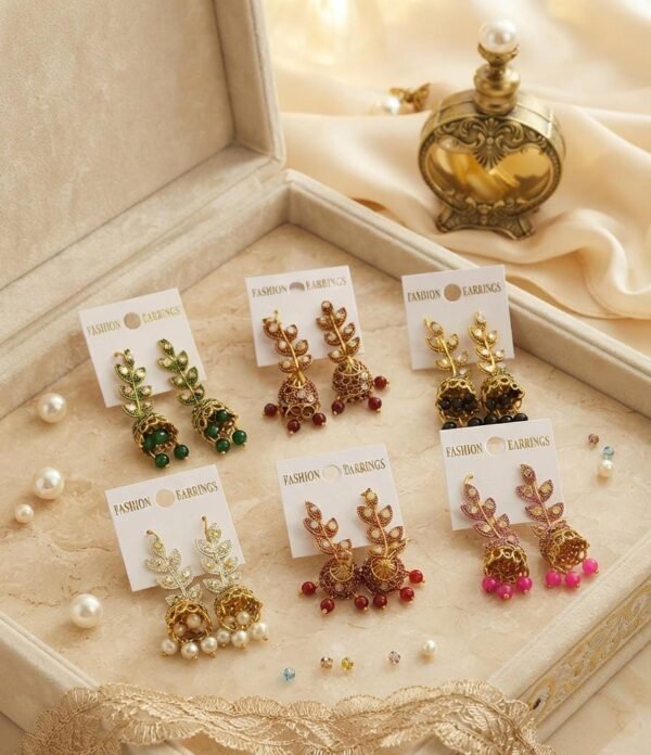 New Stylish 6-Piece Jhumki Set