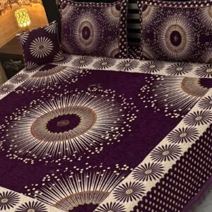 IMG-20260817-WA0048 4Pc Velvet Jaquard Bedsheet