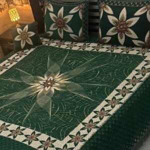 4Pc Velvet Jaquard Bedsheet