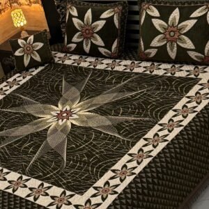 IMG-20260817-WA0098 4Pc Velvet Jaquard Bedsheet