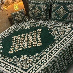 IMG-20260817-WA0099 4Pc Velvet Jaquard Bedsheet