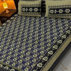 4Pc Velvet Jaquard Bedsheet