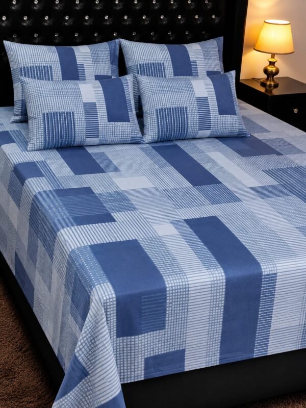 IMG-20260822-WA0016 5 PC Export Quality Pure Cotton Bedsheet Set