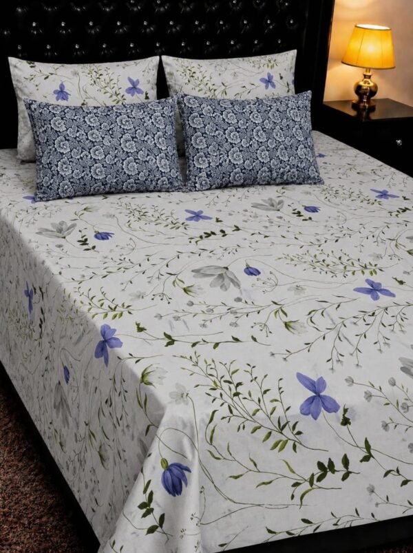 IMG-20260822-WA0017 5 PC Export Quality Pure Cotton Bedsheet Set