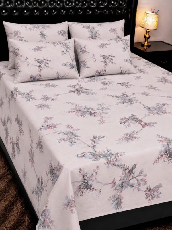 IMG-20260822-WA0019 5 PC Export Quality Pure Cotton Bedsheet Set