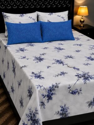 5 PC Export Quality Pure Cotton Bedsheet Set
