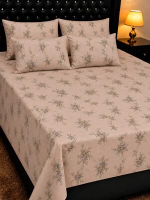 5 PC Export Quality Pure Cotton bedsheets