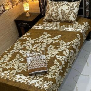 alkaram 4Pc Mix Cotton Single Pair Bedsheets