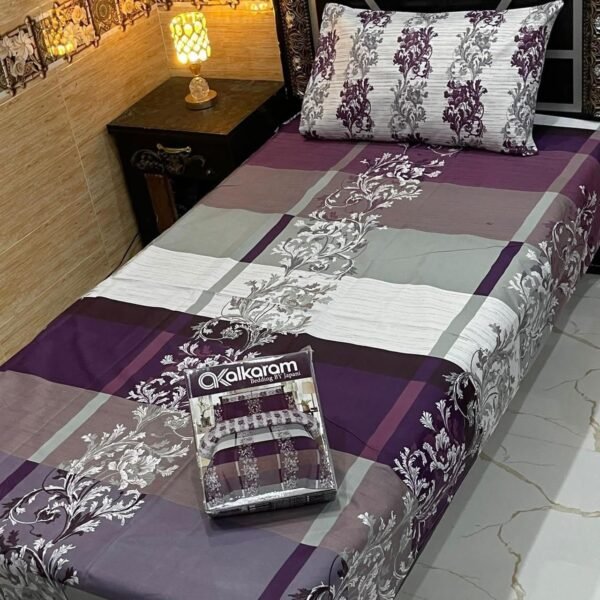 IMG-20260822-WA0063 alkaram 4Pc Mix Cotton Single Pair Bedsheets