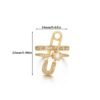gold plated ring openable size