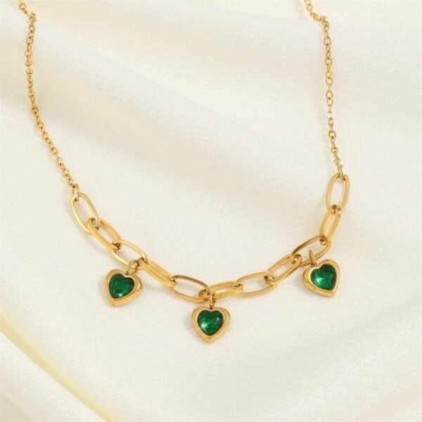 Stainless Steel multiple hearts locket